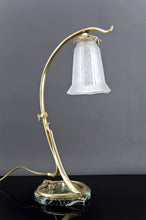 将图片加载到图库查看器,Importante Lampe de Bureau en Bronze et Marbre, Art Nouveau, France, Circa 1890