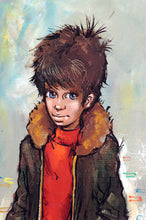 将图片加载到图库查看器,Peinture sur toile, Petit Garçon, Antonio Collado Gonzalez, vers 1970