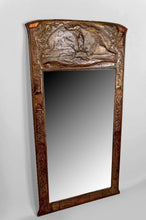 Загрузить изображение в средство просмотра галереи, Important Miroir par Emile André, "Le Coq Français Triomphant de L'Aigle Allemand" d'après JOB, Art Nouveau, 1916