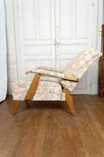Lade das Bild in den Galerie-Viewer, Paire d'Importants Fauteuils Réglables, Design Français, Circa 1950