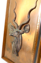 Загрузить изображение в средство просмотра галереи, Paire de Panneaux Muraux, Antilopes, Michele Original pour Space Age Products, Rhodésie, Années 1970