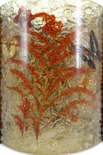 Загрузить изображение в средство просмотра галереи, Applique d'angle des potiers d'Accolay en cuivre patiné et résine fractale, France, Circa 1970