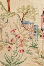 将图片加载到图库查看器,Importante broderie décorative ancienne encadrée – Italie, circa 1900–1920