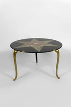 Загрузить изображение в средство просмотра галереи, Exceptionnelle table basse en bronze et marqueterie de marbres, France ou Italie, circa 1960