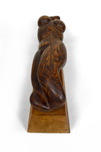 Загрузить изображение в средство просмотра галереи, Importante Sculpture de Corps de Femme, Cèdre et Chêne, Brutalisme, France, Circa 1970