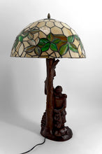 Загрузить изображение в средство просмотра галереи, Lampe sculpturale « Don Quichotte et Sancho Panza », Forêt-Noire, Allemagne, vers 1950