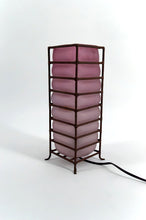 将图片加载到图库查看器,Lampe de Table Moderniste en Pâte de Verre et Fer Forgé, Circa 1950-1960