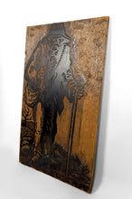 Загрузить изображение в средство просмотра галереи, Plaque / Matrice de Xylogravure, "Le Chemineau", France, 1978