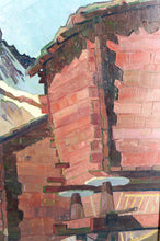 将图片加载到图库查看器,Vue de paysage Suisse, Huile sur panneau, "Findeln mit Matterhorn", Fr. WIPPERMAN, 1937