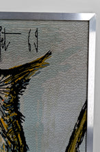 Загрузить изображение в средство просмотра галереи, Tapisserie murale d’après La Chouette de Bernard Buffet, 1969