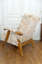 Lade das Bild in den Galerie-Viewer, Paire d'Importants Fauteuils Réglables, Design Français, Circa 1950
