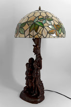 Загрузить изображение в средство просмотра галереи, Lampe sculpturale « Don Quichotte et Sancho Panza », Forêt-Noire, Allemagne, vers 1950