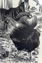 Загрузить изображение в средство просмотра галереи, Paire de Gravures Xylographes, "Couple de Paysans", France, Circa 1970