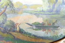 Загрузить изображение в средство просмотра галереи, Important Miroir Trumeau en Noyer Sculpté, Art Nouveau, France, Circa 1900