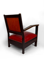 Lade das Bild in den Galerie-Viewer, Paire de Fauteuils Art Deco Colonial en Bois Sculpté, Algérie Française, Circa 1930