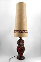 将图片加载到图库查看器,Importante lampe de parquet / lampadaire en Céramique, Chouette, par Walter Gerhards, Allemagne de l'Ouest, Circa 1960-1970