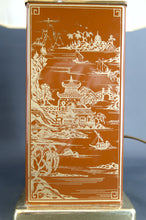 将图片加载到图库查看器,Paire de Lampes Chinoisantes / Japonisantes, Style Hollywood Regency, France, Circa 1970