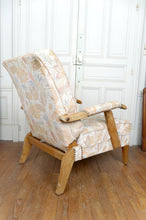 Lade das Bild in den Galerie-Viewer, Paire d'Importants Fauteuils Réglables, Design Français, Circa 1950