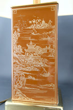 将图片加载到图库查看器,Paire de Lampes Chinoisantes / Japonisantes, Style Hollywood Regency, France, Circa 1970