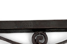 将图片加载到图库查看器,Miroir Art Déco en fer forgé, par Paul Kiss, Paris, vers 1930