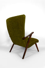 Загрузить изображение в средство просмотра галереи, Fauteuil bergère à oreilles – Design moderniste des années 1960