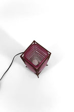 将图片加载到图库查看器,Lampe de Table Moderniste en Pâte de Verre et Fer Forgé, Circa 1950-1960