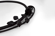 Загрузить изображение в средство просмотра галереи, Miroir Art déco en fer forgé à décor de roses, France, vers 1920