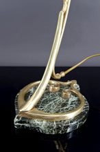 将图片加载到图库查看器,Importante Lampe de Bureau en Bronze et Marbre, Art Nouveau, France, Circa 1890