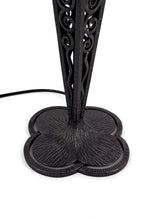 将图片加载到图库查看器,Lampe Champignon en Fer Forgé et Abat-jour en Pâte de Verre Soufflée , Art Déco , France, circa 1920