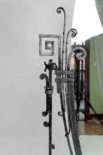 将图片加载到图库查看器,Important miroir psyché Art Déco en fer Forgé, France, Circa 1920