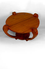 将图片加载到图库查看器,Guéridon / Table Basse en Teck Massif, Art Deco Colonial, Dans le Goût de Michel Dufet , Circa 1930
