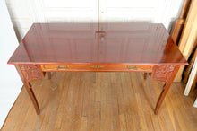 将图片加载到图库查看器,Bureau Art Nouveau / Jugendstil, Acajou Sculpté, Allemagne, Circa 1910
