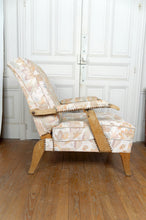 Lade das Bild in den Galerie-Viewer, Paire d'Importants Fauteuils Réglables, Design Français, Circa 1950