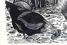 Загрузить изображение в средство просмотра галереи, Paire de Gravures Xylographes, "Couple de Paysans", France, Circa 1970