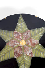 Загрузить изображение в средство просмотра галереи, Exceptionnelle table basse en bronze et marqueterie de marbres, France ou Italie, circa 1960