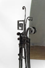 将图片加载到图库查看器,Important miroir psyché Art Déco en fer Forgé, France, Circa 1920
