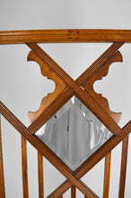 将图片加载到图库查看器,Vestiaire chêne et carreaux de céramique, Art Nouveau, France, Circa 1910