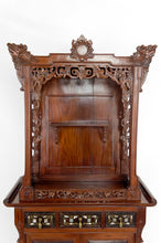 将图片加载到图库查看器,Important Cabinet Asiatique en bois sculpté, Vietnam ou Chine, Circa 1880