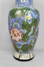 Загрузить изображение в средство просмотра галереи, Important Vase Balustre en Grès Émaillé, Bien Hoa, Indochine / Vietnam, Début XXe