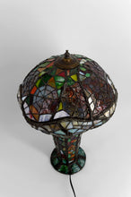 Загрузить изображение в средство просмотра галереи, Belle lampe champignon en vitrail, style Tiffany, Art nouveau – XXᵉ siècle