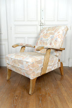 Lade das Bild in den Galerie-Viewer, Paire d'Importants Fauteuils Réglables, Design Français, Circa 1950