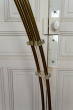将图片加载到图库查看器,Important Lampadaire Arc Réglable, Socle en Marbre de Carrare, Italie, Circa 1970