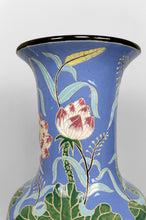 Загрузить изображение в средство просмотра галереи, Important Vase Balustre en Grès Émaillé, Bien Hoa, Indochine / Vietnam, Début XXe