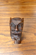 Загрузить изображение в средство просмотра галереи, Original Vestiaire Mural, Patères Sculptées sur un Thème Fantastique: Sorcières, Diable et Démons, Art Nouveau Gothique, Début XXe