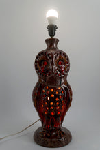 Загрузить изображение в средство просмотра галереи, Importante lampe « Chouette » en céramique – Walter Gerhards Allemagne de l’Ouest, circa 1960–1970