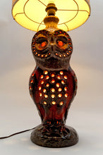 将图片加载到图库查看器,Importante lampe de parquet / lampadaire en Céramique, Chouette, par Walter Gerhards, Allemagne de l'Ouest, Circa 1960-1970