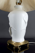 将图片加载到图库查看器,Lampe en biscuit de porcelaine, "Calla Lily", par Nicholas Berbenczy, éditée par Franklin Mint, USA, 1986