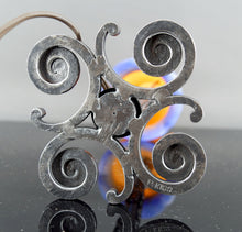 将图片加载到图库查看器,Lampe en Fer Forgé par Paul Kiss et Muller Frères, France, Art Deco, Circa 1920