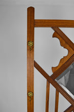 将图片加载到图库查看器,Vestiaire chêne et carreaux de céramique, Art Nouveau, France, Circa 1910