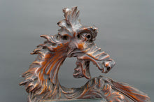 将图片加载到图库查看器,Miroir au dragon par Gabriel Viardot, Japonisme, France, Circa 1880